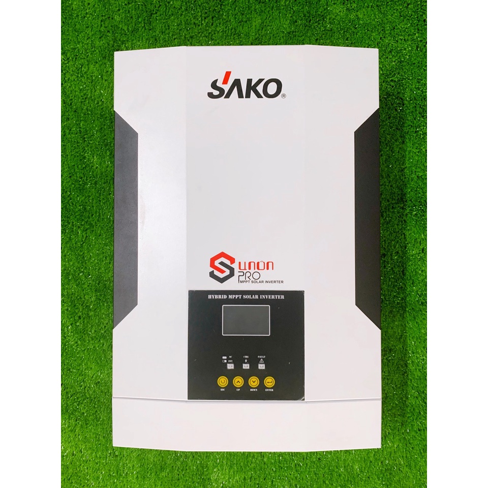 Biến tần offgrid nối lưới 3,5KW - 24VDC SAKO SUNON PRO 3,5KW ; max PV 5000wp 450VDC, Bảo hành 18 tháng