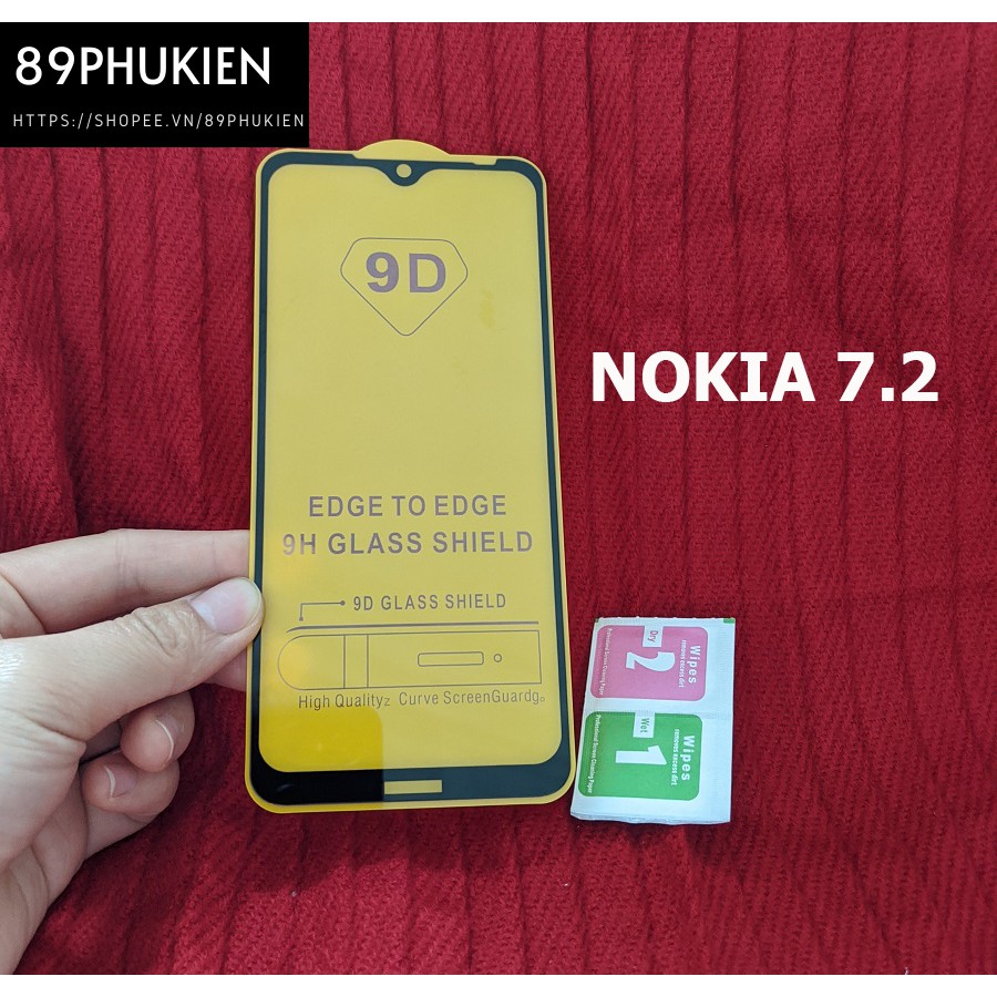 Dán cường lực phủ màn hình Nokia 7.2