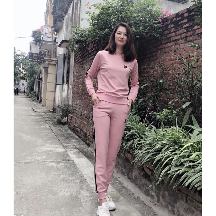 💥Bộ nỉ thể thao cho nữ hàng tk cao cấp ảnh thật tự chụp
