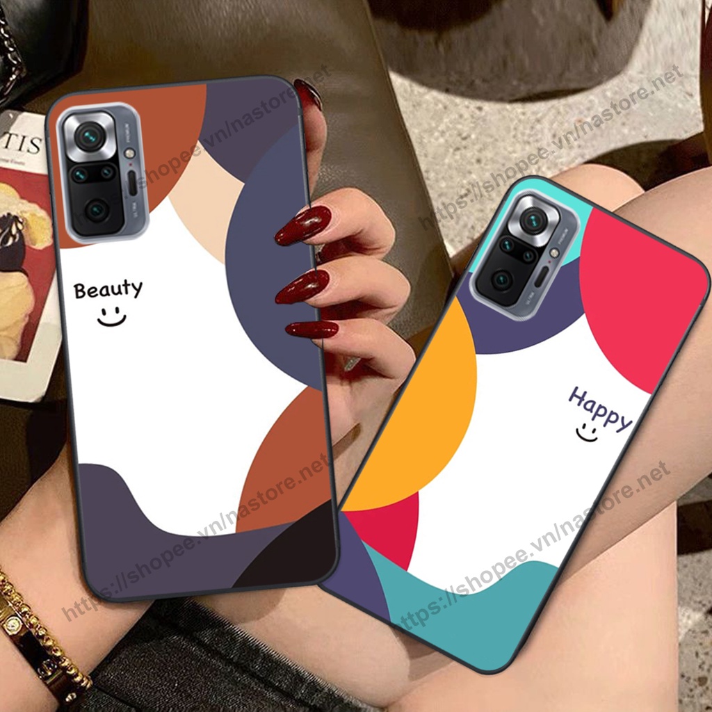 Ốp lưng Xiaomi Redmi 10 / Redmi note 10 4g 5g / Redmi note 10 Pro mặt cười, họa tiết caro đơn giản đẹp cute
