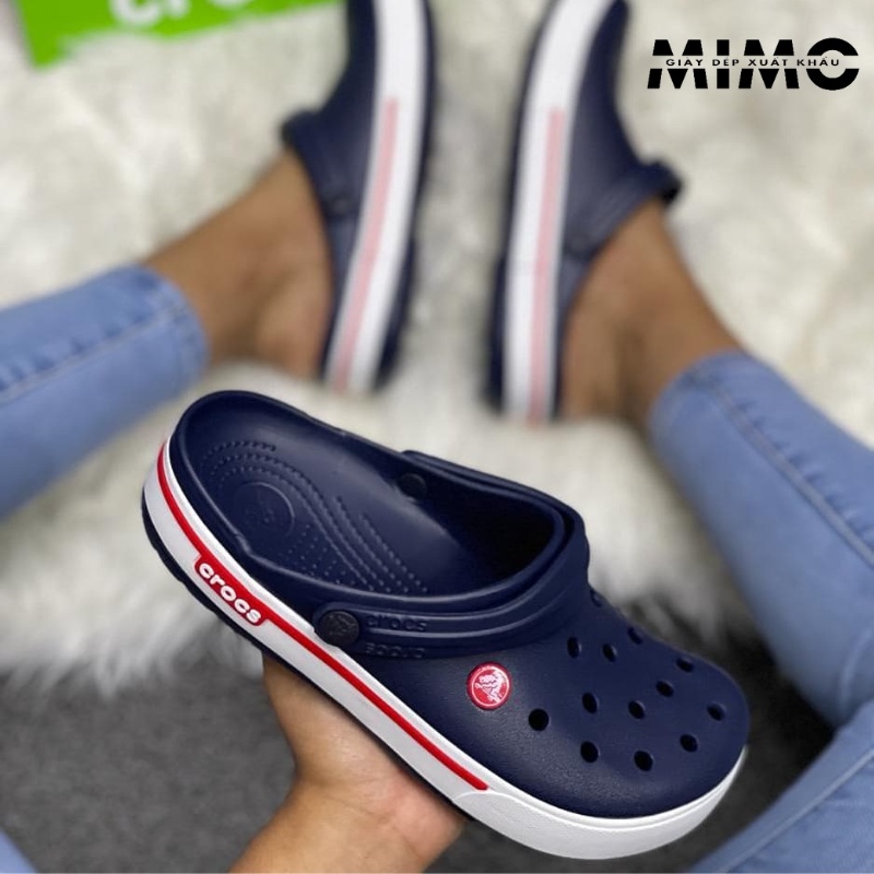 Tặng kèm jibit, Dép sục Crocband II.5 nhiều màu êm nhẹ cho nam nữ