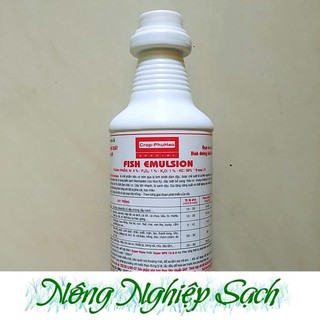 Phân cá Phú Hào Fish Emulsion USA chai 1 Lít