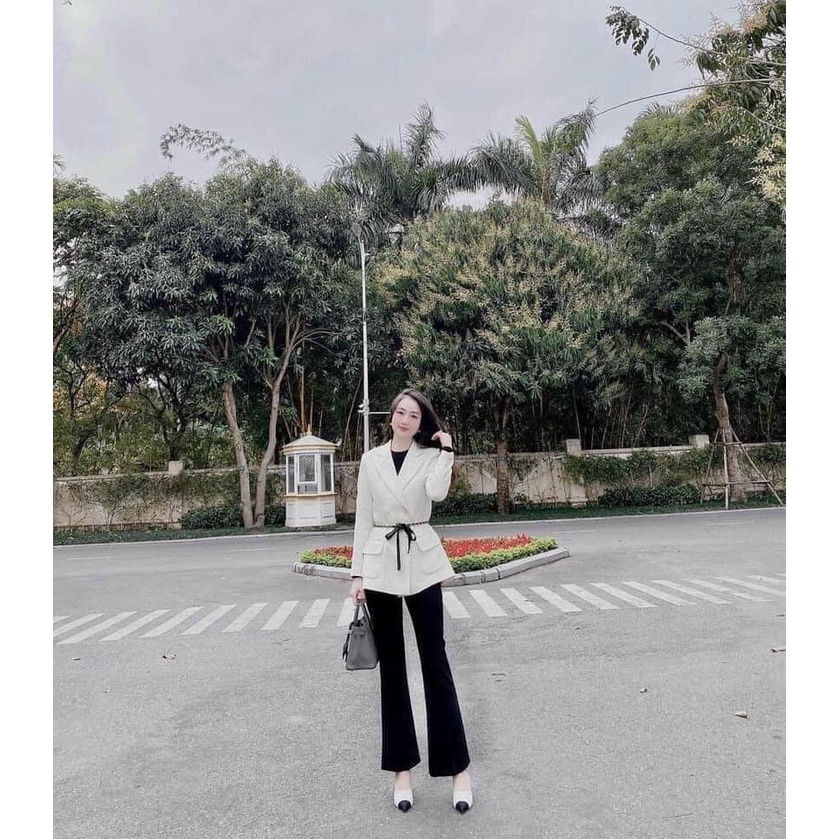 Quần Ống Loe Z.r Tôn Dáng Cạp Chun Siêu Co Dãn | BigBuy360 - bigbuy360.vn