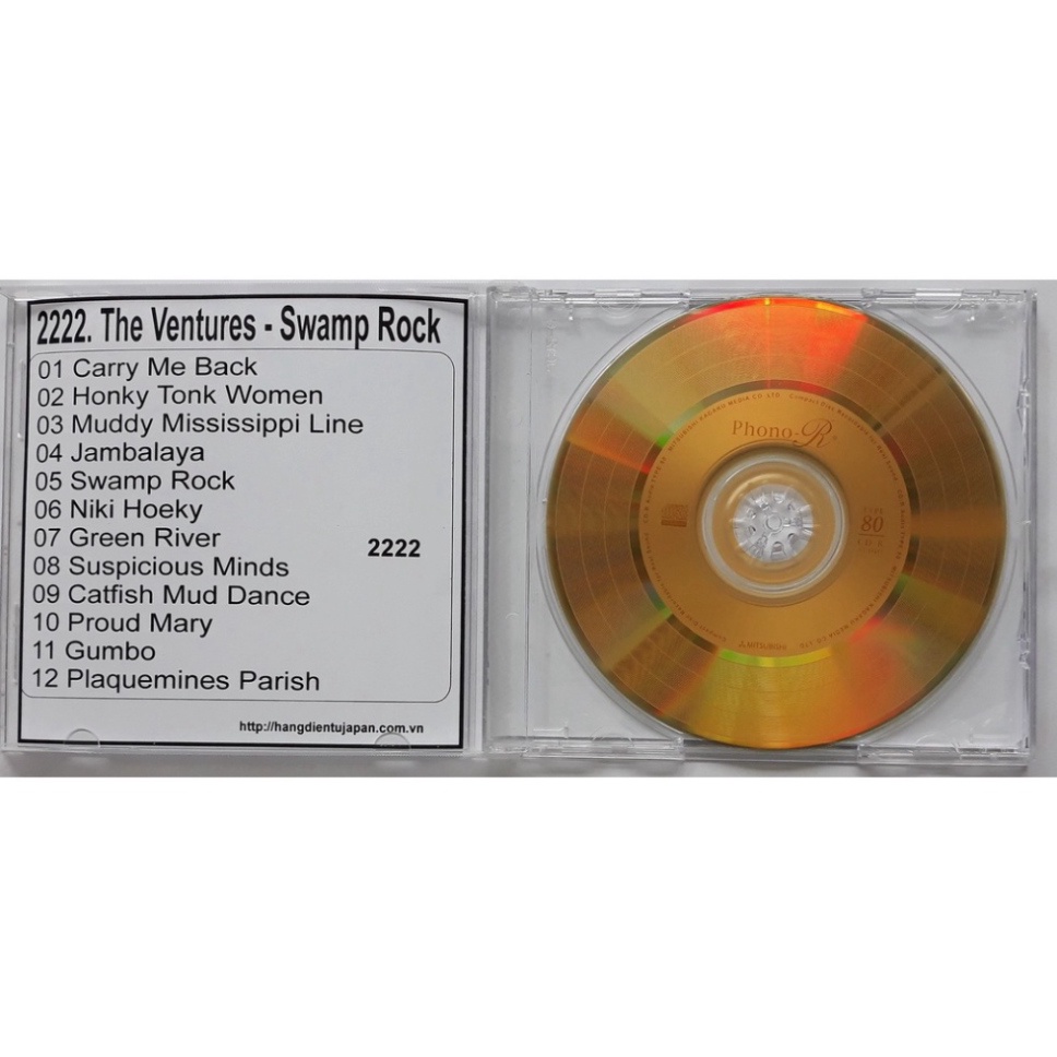 Bộ 5 CD nhóm nhạc The Ventures ( 2222 - 2236 )