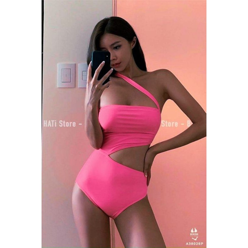 Bikini, Đồ Bơi Đi Biển Một Mảnh Thân Liền Lệch Vai Chữ Z Sexy NS18 | BigBuy360 - bigbuy360.vn