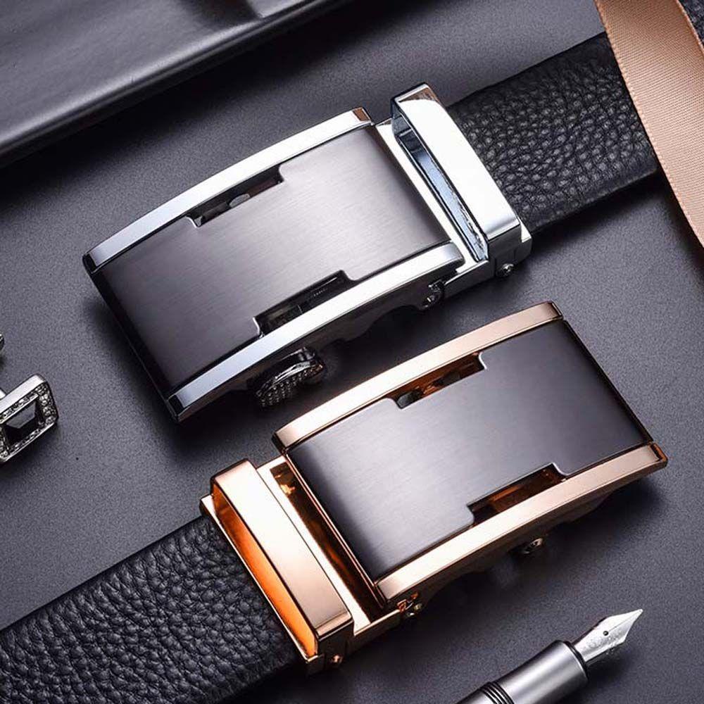QQMALL Thắt Lưng Da Bò Thời Trang Dành Cho Nam