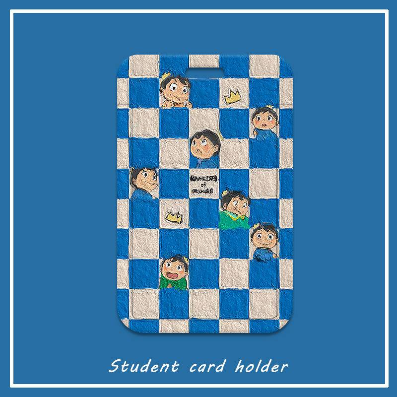 Bao Da Điện Thoại Trong Suốt Đựng Thẻ Vẽ Tranh Sơn Dầu Có Dây Treo Cổ Cho Học Sinh Ốp