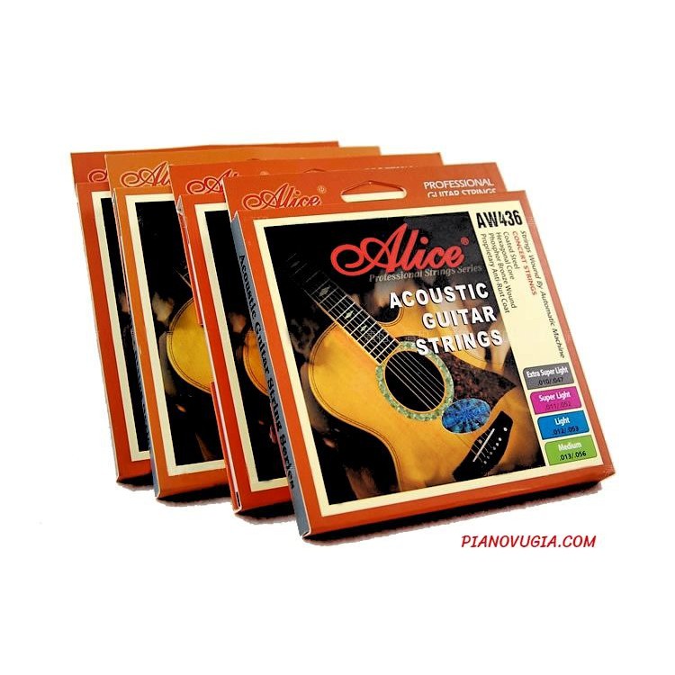 Bộ dây Guitar Acoustic ALICE AW436