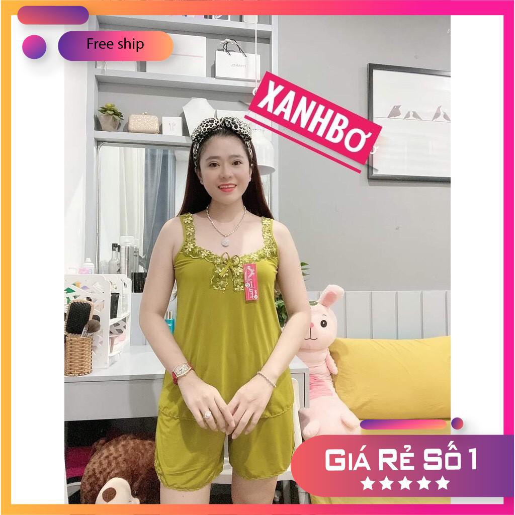 Đồ bộ ngủ thun lạnh Size từ 40-65kg | BigBuy360 - bigbuy360.vn