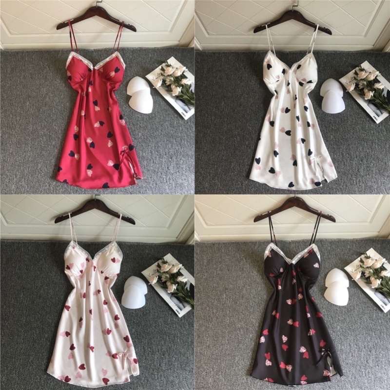 Váy Ngủ Lụa Cao Cấp JOLI - Hàng thiết kế | BigBuy360 - bigbuy360.vn