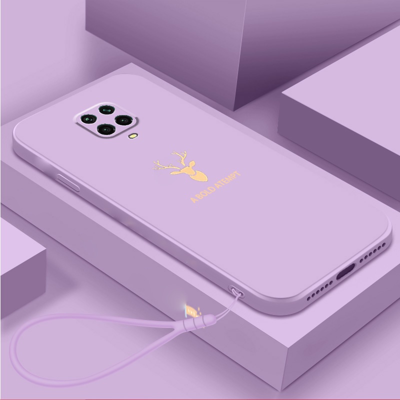 Ốp lưng REDMI NOTE 9S XIAOMI REDMI NOTE 9 PRO Ốp Điện Thoại Silicon Mềm Mịn Bảo Vệ Cho REDMI NOTE 9S XIAOMI REDMI NOTE 9 PRO YTLT01 viền vuông cute