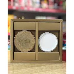 PHẤN NƯỚC XUẤT NHẬT ❤️FREESHIP❤️SET MISU GLOW CUSHION SPF 50 PA +++ _ No 21