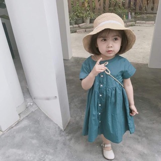 Đầm vintage bé gái, quảng châu cao cấp