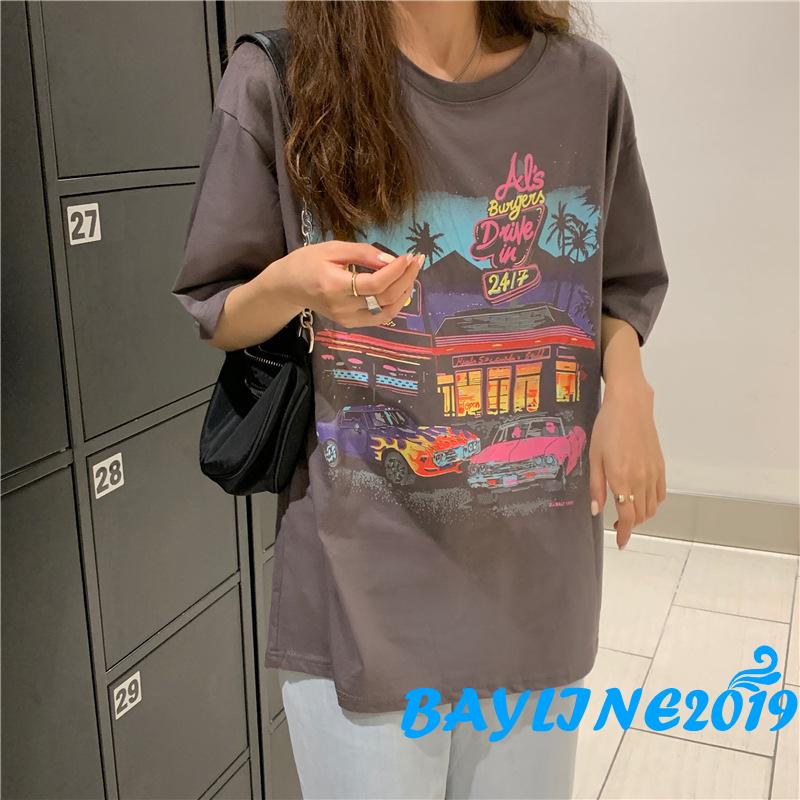 Áo Thun Nữ Tay Lửng Thời Trang Năng Động