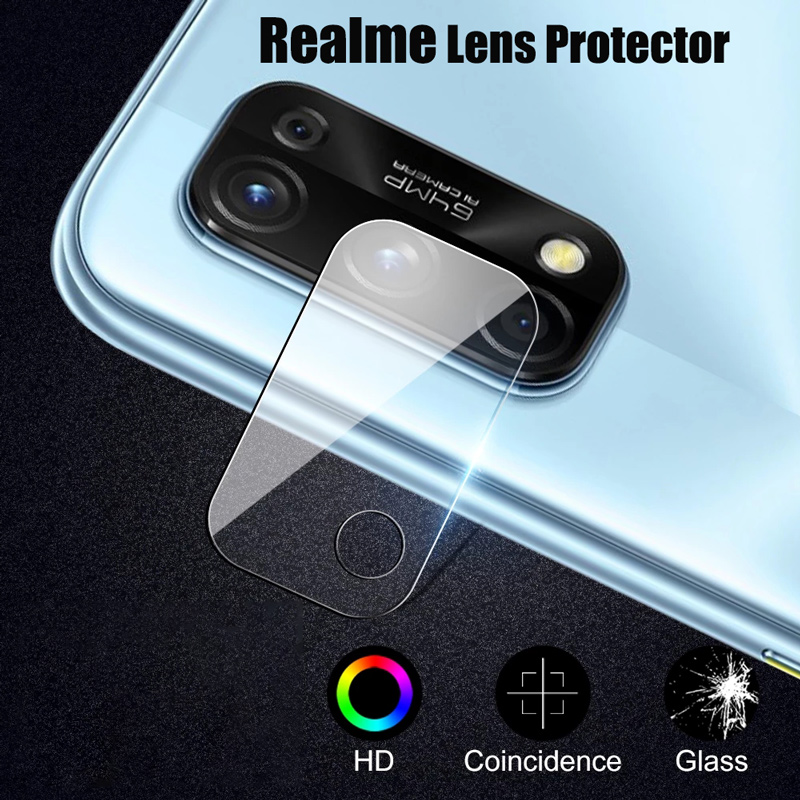 Kính dán bảo vệ ống kính camera cho Realme GT Neo 3T 3 2 GT2 Narzo 50 50A Prime 20 20A 10 10A  X7 X2 X50 Pro XT Q 5G 4G 2022