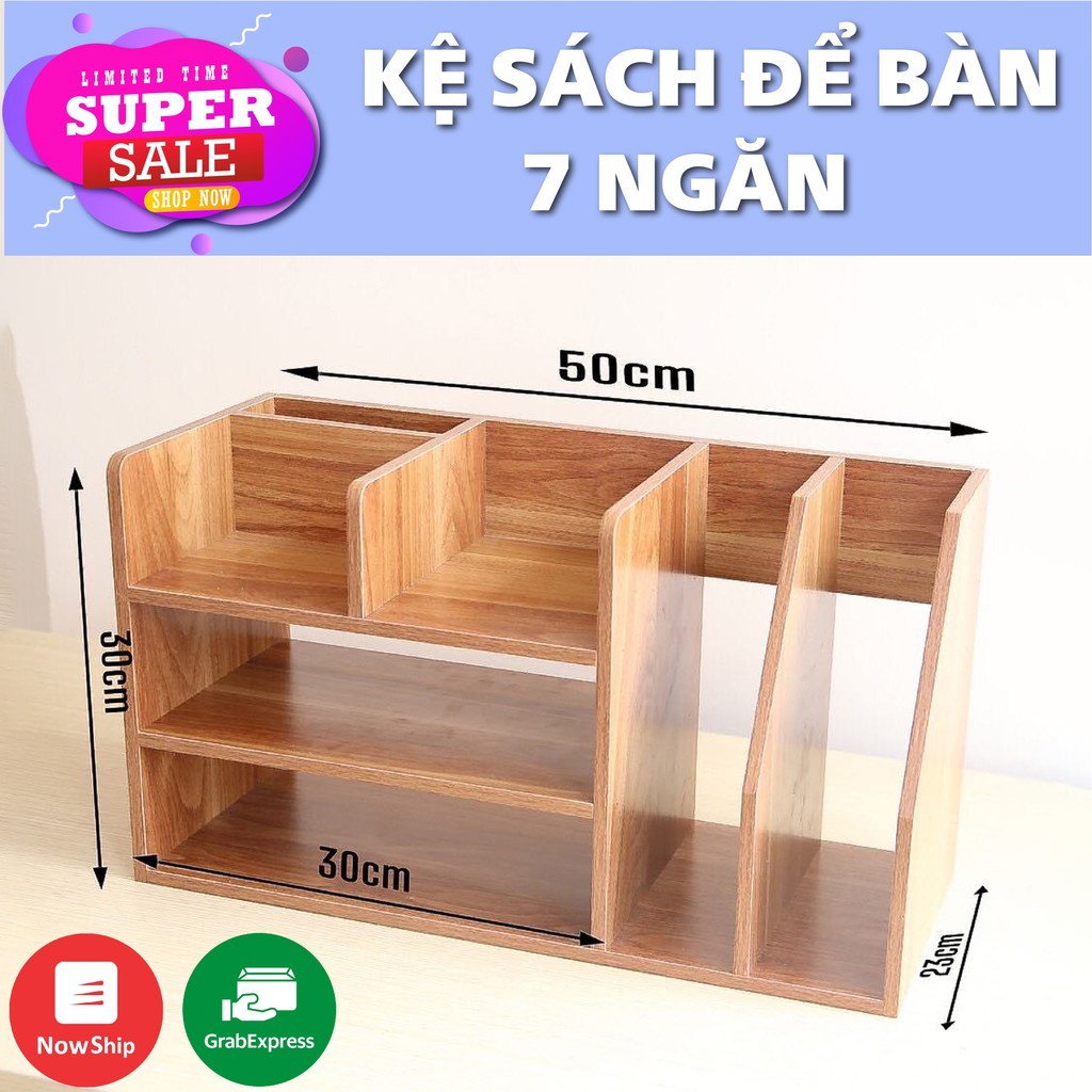 Kệ sách, kệ để hồ sơ làm bằng gỗ MDF chất lượng cao, nhỏ gọn, tiện lợi, lắp đặt đơn giản, dễ dàng giá tốt