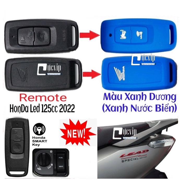 [Giá Siêu Rẻ] Bọc Chìa Khóa SmartKey Honda Vision 21-23,SH Mode 20-21,Vario 160,PCX 160,AB 160,Lead 22-23 5444