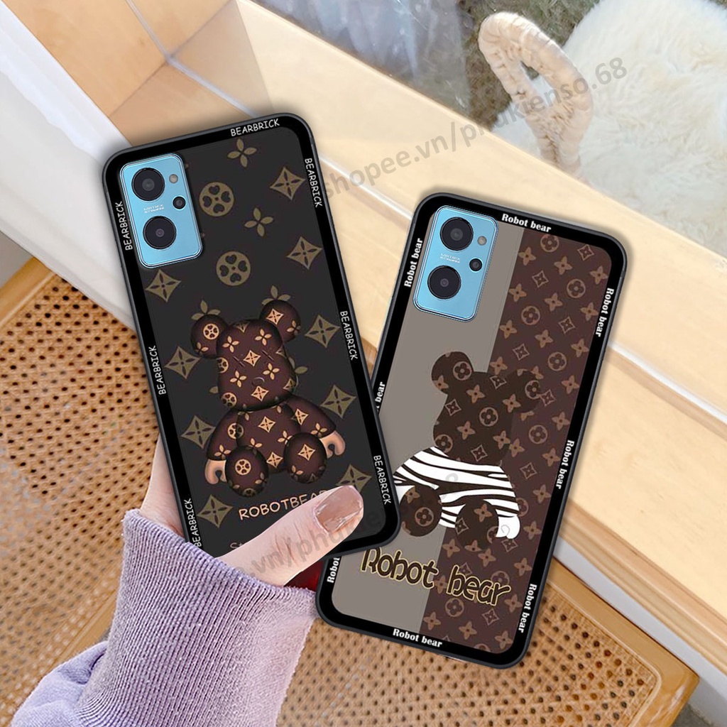 Ốp lưng điện thoại Realme C20 / C21Y in hình gấu bear, kaws, doremon thời trang, ốp lưng cao cấp chất lượng
