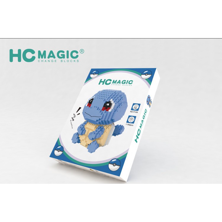 Bộ lắp ghép nhân vật hoạt hình HC MAGIC 9100-9105