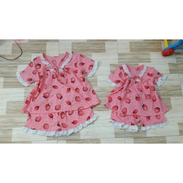 Set bèo tiểu thư mẹ và bé