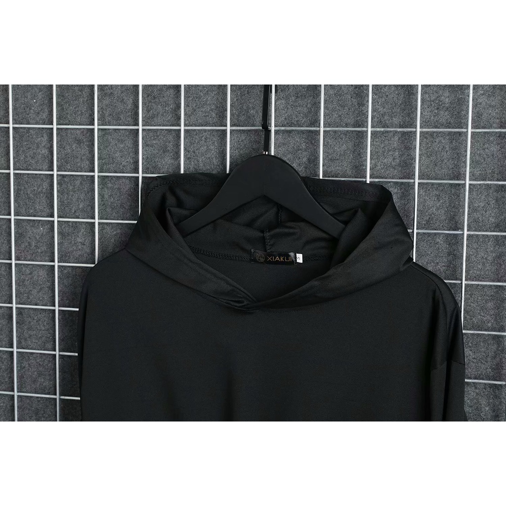 Áo hoodie tay dài Jianyichao phong cách Hàn Quốc cỡ S-3XL dành cho nam