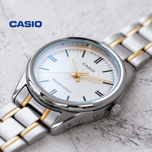 Đồng hồ nữ CASIO LTP-V005SG-7AUDF chính hãng - Bảo hành 1 năm, Thay pin miễn phí