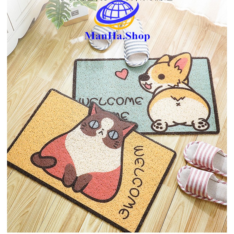 [HOT] [FreeShip] Thảm trải sàn nhà cute, Thảm trải nhà thiết kế mới, Kích thước 40x60 - ENZO