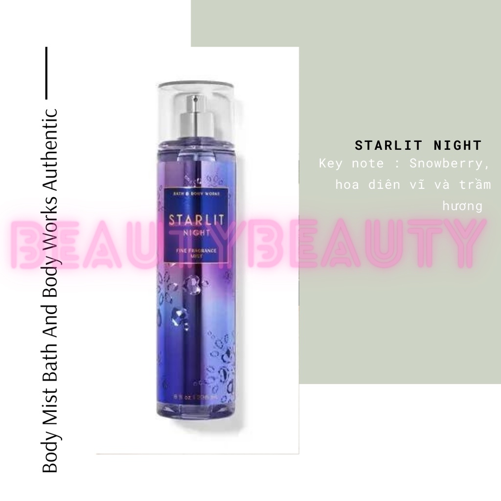 🎀Xịt Thơm Toàn Thân Starlit Night Body Mist