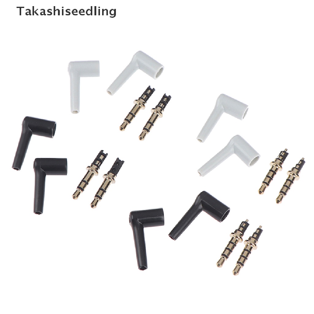 Set 2 Tai Nghe 90 Độ 3.5mm 3 4 4 Cực