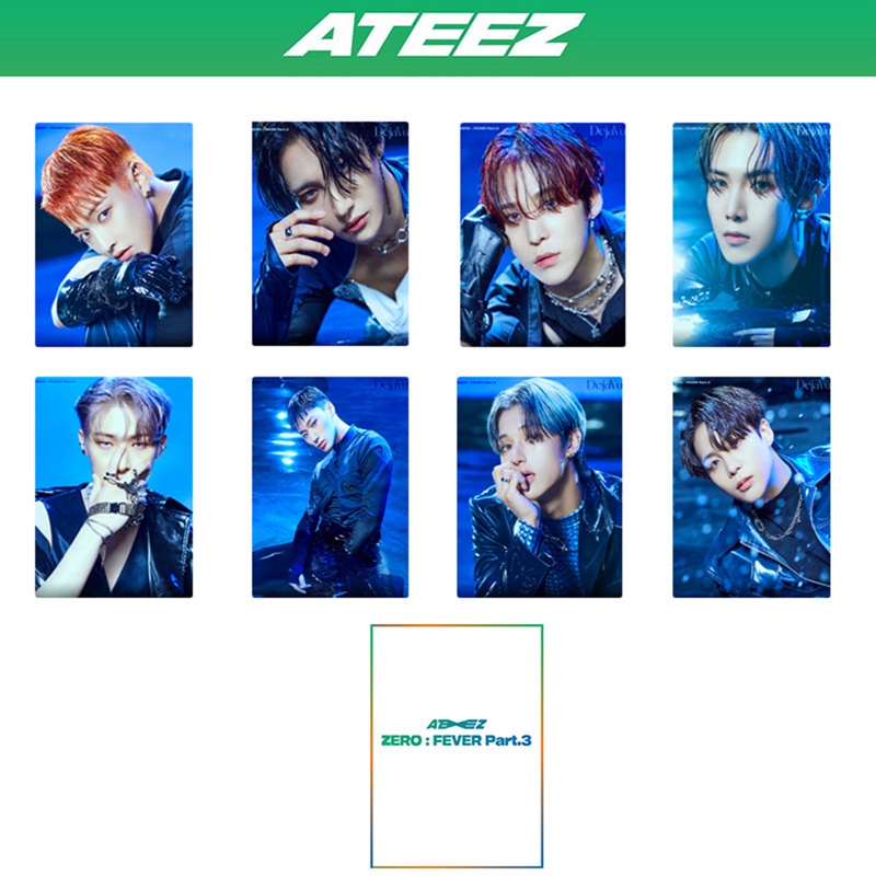 Bộ Thẻ Ảnh Lomo Nhóm Nhạc Ateez