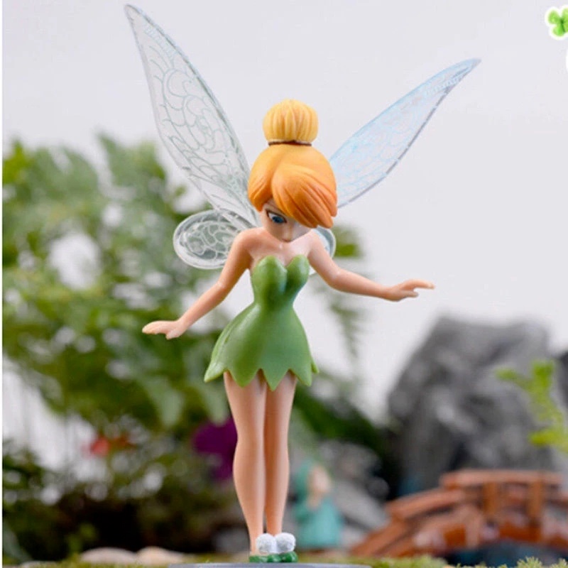 Set 6 Búp Bê Nàng Tiên Tinkerbell Trang Trí Bánh Kem