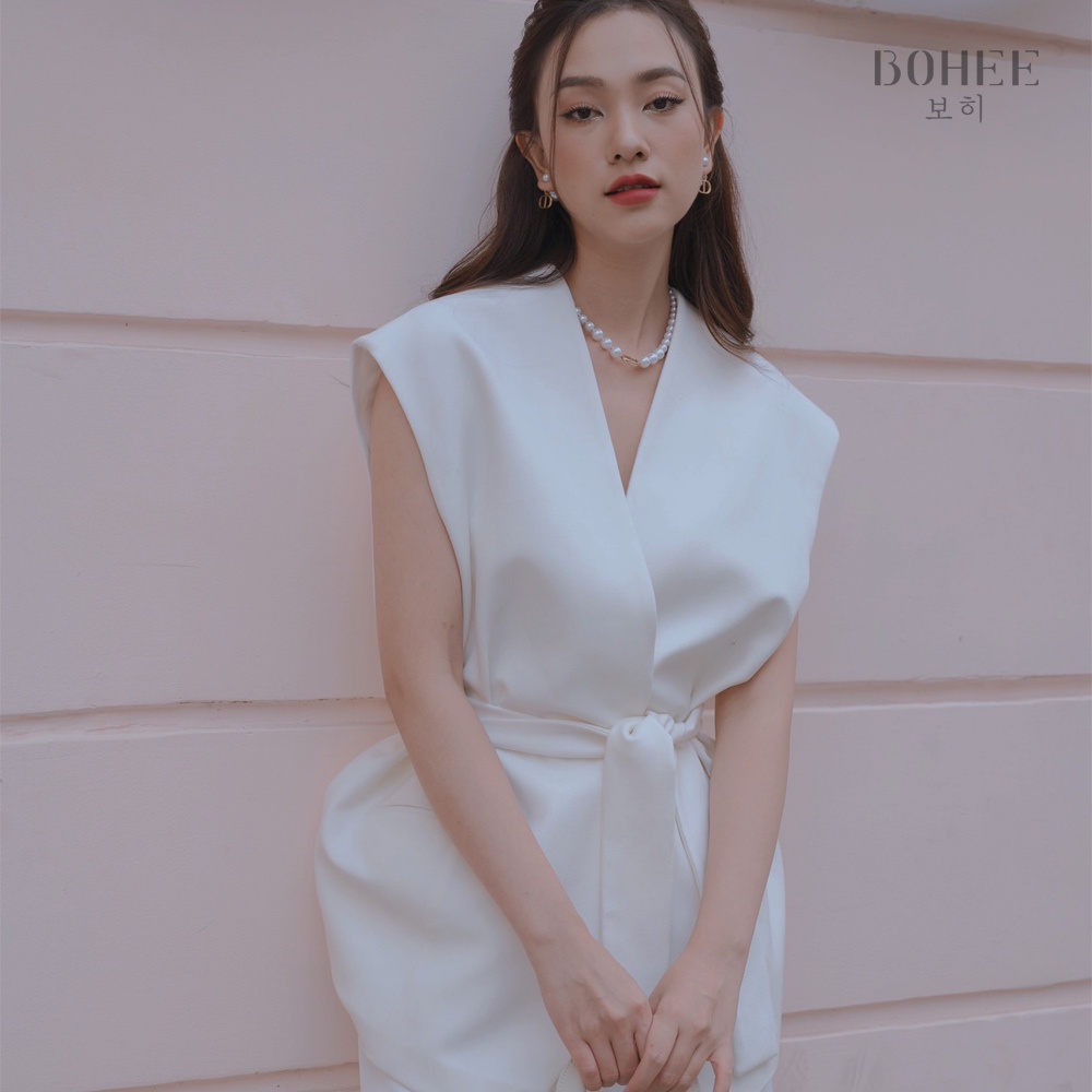 Áo Gile kèm đai BOHEE A216