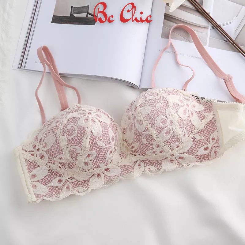 Áo Lót Nữ , Áo Ngực Nữ không gọng mềm mại thiết kế họa tiết ren hoa sexy quyến rũ mã A0779 BC_CHIC LINGERIE