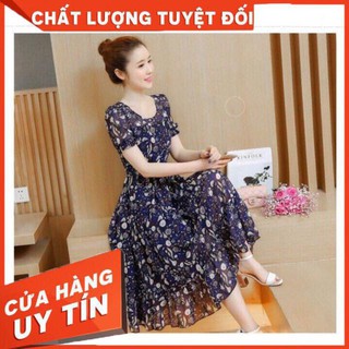 Đầm voan hoa nhí