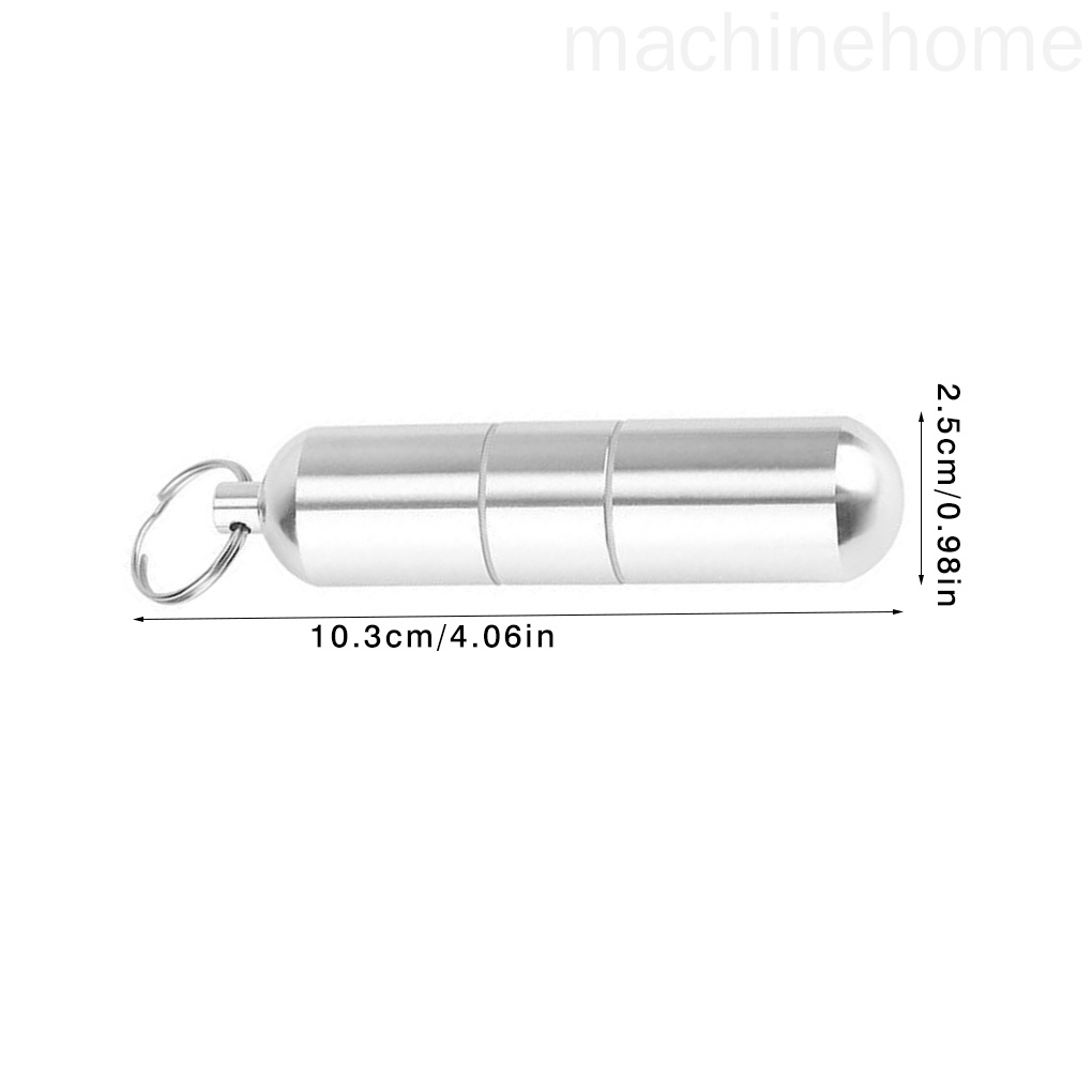 Hộp Đựng Tăm Xỉa Răng Bằng Hợp Kim Nhôm Mini Tiện Dụng Mang Theo Du Lịch