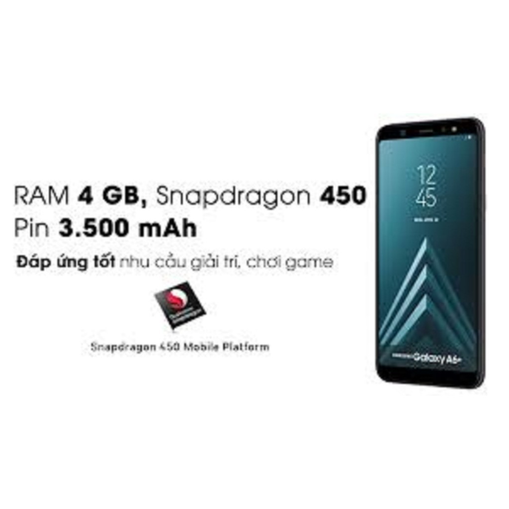điện thoại Samsung Galaxy A6 Plus 32G ram 4G mới Chính hãng - chơi Game mượt