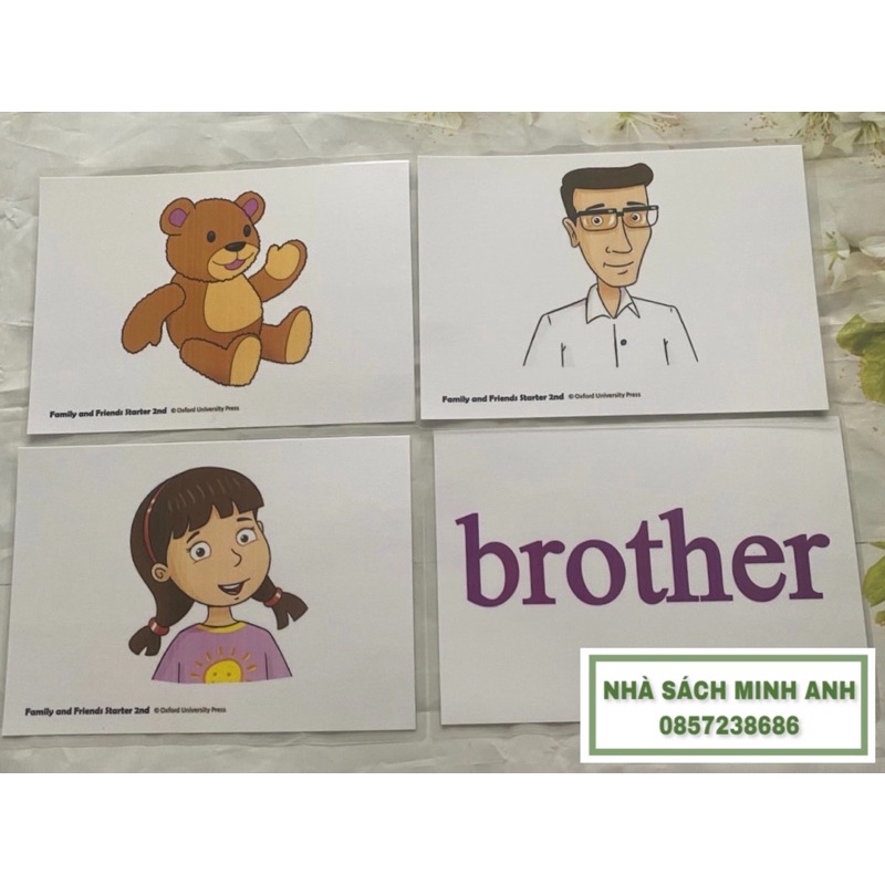 Flashcard FAMILY AND FRIENDS STARTER (2nd)