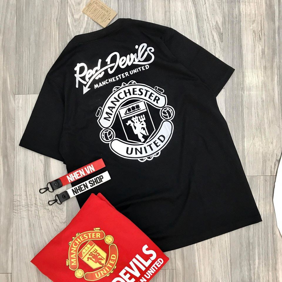ÁO THUN THỜI TRANG CLB BÓNG ĐÁ MU RED DEVILS PHẢN QUANG PHÁT SÁNG
