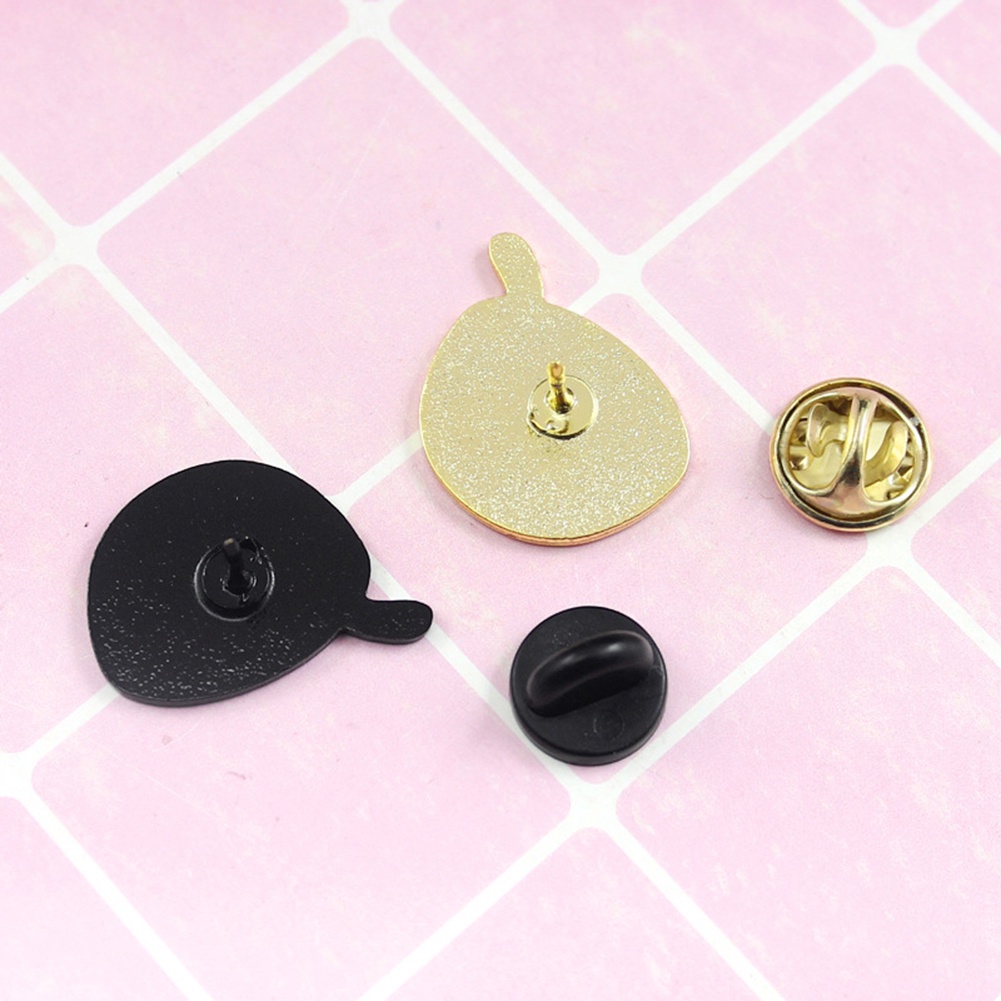 YOML✔Cute Enamel Rnglish Letter My Day Badge Collar Lapel Brooch Pin Jewelry Decor