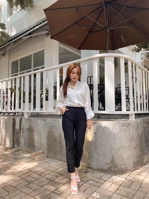 Quần WONDER HOUSE baggy ống ôm
