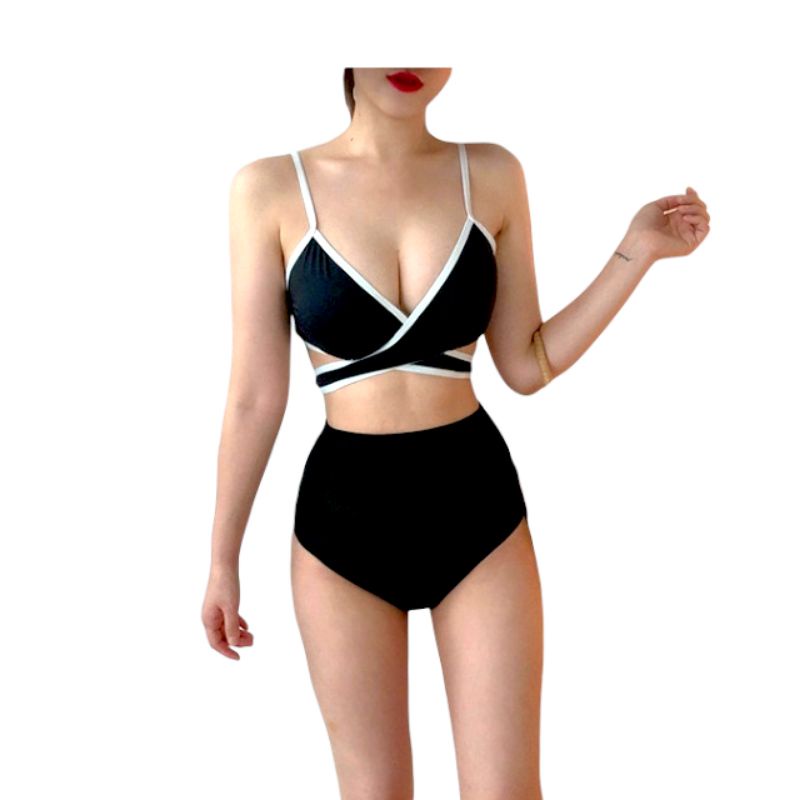 Quần Bơi Nữ, Bikini Lẻ Cạp Cao Che Bụng (Ko Kèm Áo) | BigBuy360 - bigbuy360.vn