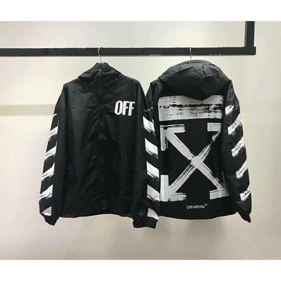 Áo Khoác dù Jacket unisex form rộng nam nữ 2 lớp OFF (Kèm ảnh thật Shop tự chụp) | BigBuy360 - bigbuy360.vn