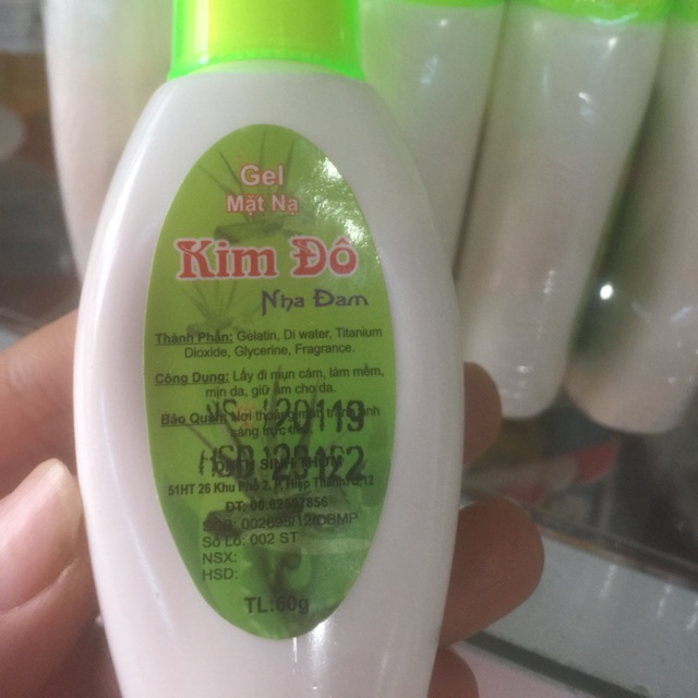 Gel lột mụn nha đam Kim đô