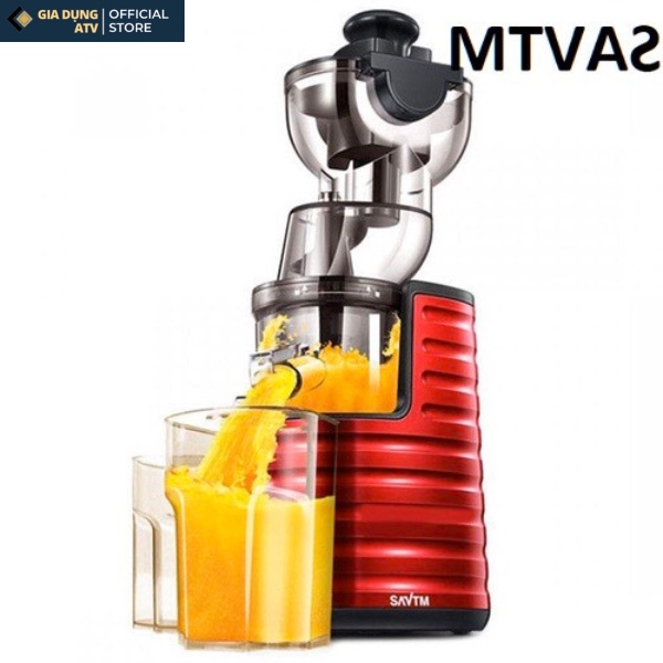 Máy ép chậm , máy ép trái cây , máy ép hoa quả SAVTM JE 31 ép kiệt bã đến 95% dễ dàng tháo lắp vệ sinh bảo hành 6 tháng