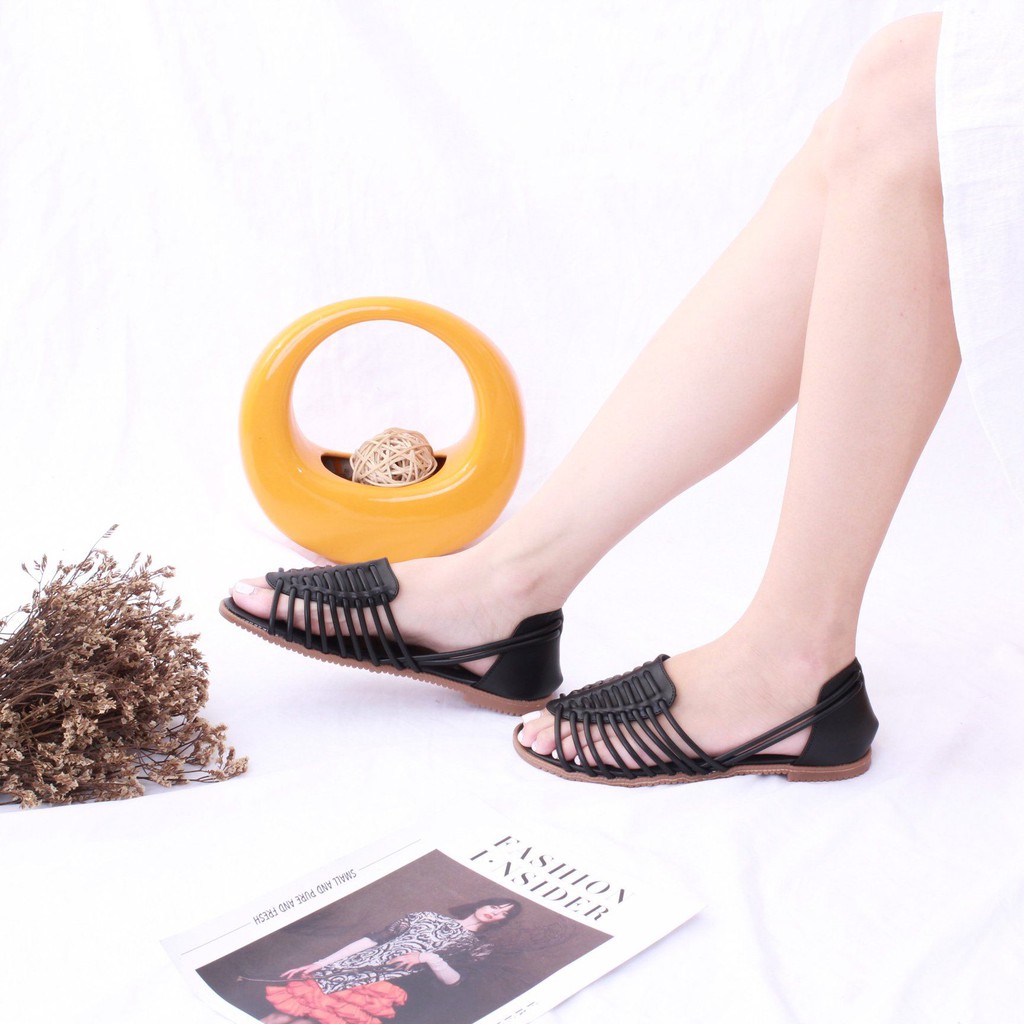 Sandal Bệt Dáng Rọ Thời Trang Pixie X754