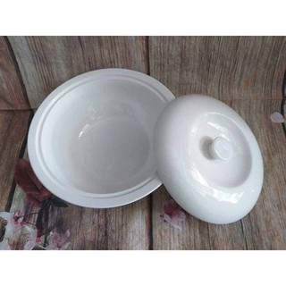 Thố sứ có nắp 24cm