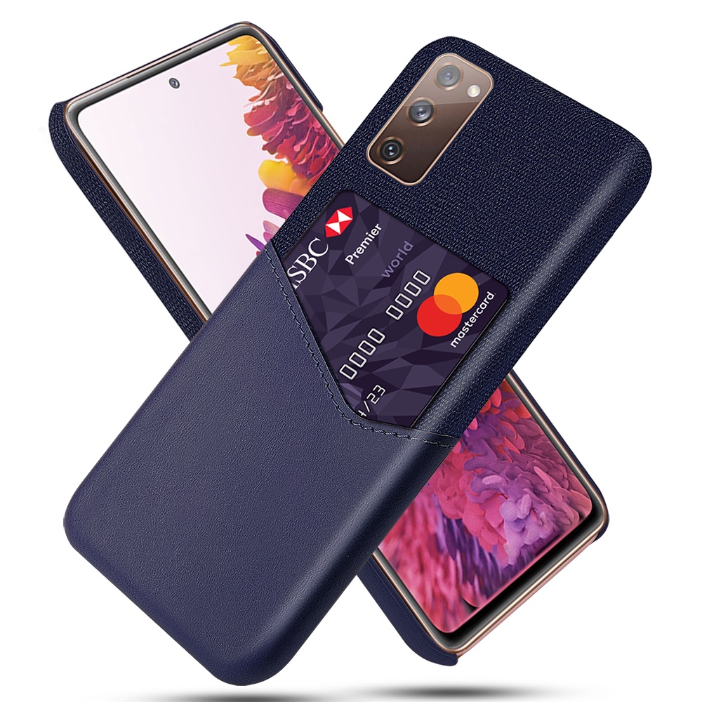 Ốp Điện Thoại Da Chống Sốc Có Ngăn Đựng Thẻ Cho Samsung Galaxy S21 FE 5G S22 Plus S21 Ultra S20 FE S10
