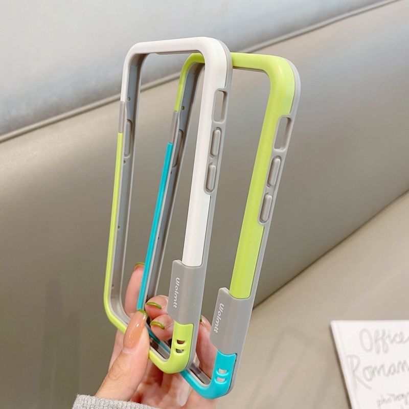 Ốp khung mềm chống sốc không mặt lưng làm mát thích hợp cho iPhone 13 12 11 Pro Max X XS XR 8 + 7 Plus