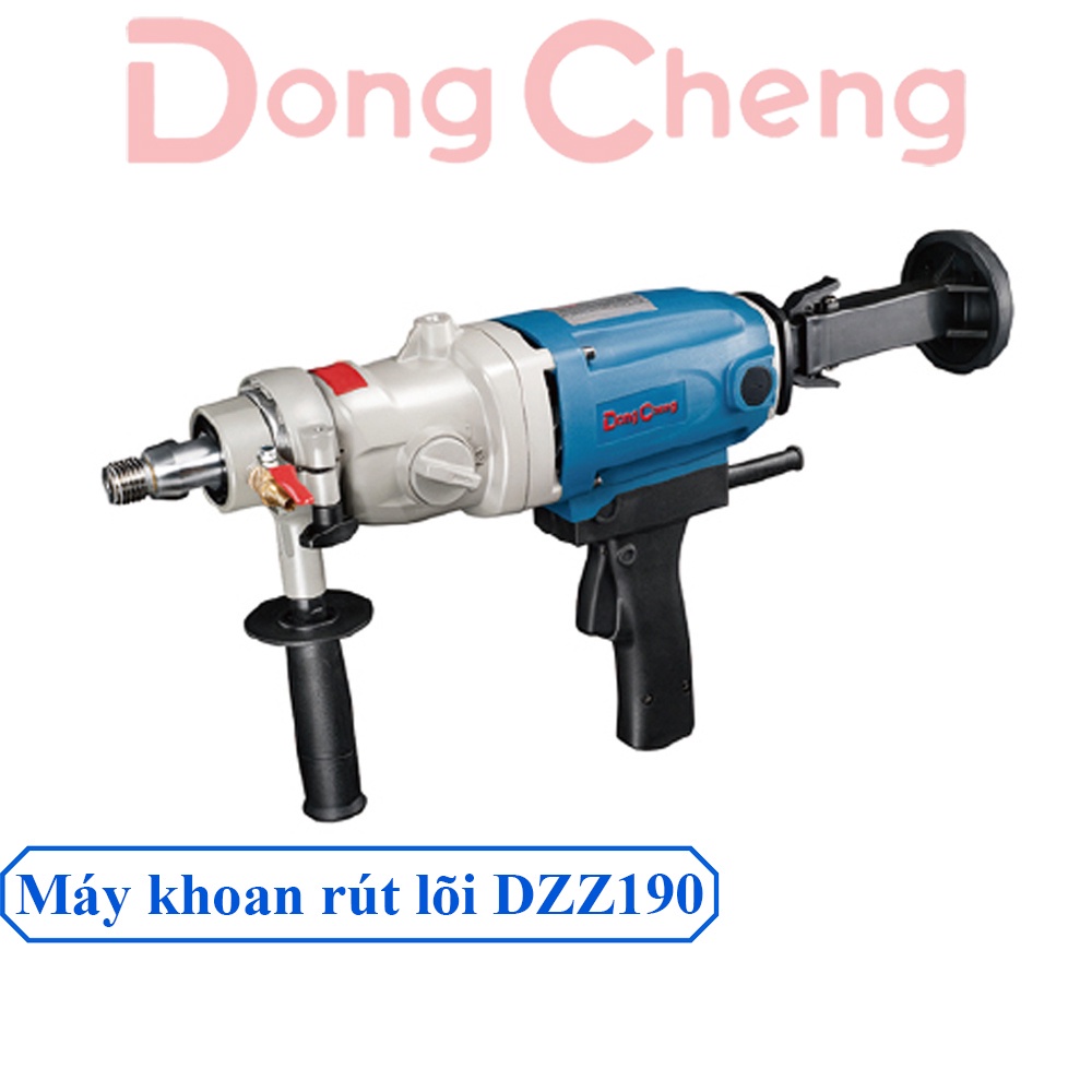 Máy Khoan Rút Lõi Cầm Tay Dongcheng DZZ190 Công Suất 1800W Thiết Kế Kiểu Dáng Hiện Đại