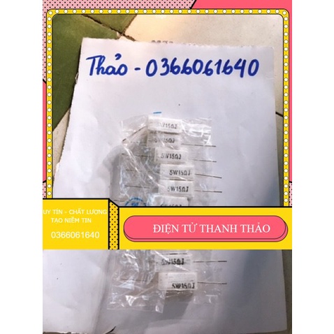 10 điện trở sứ 5w 10w 20w 15ôm
